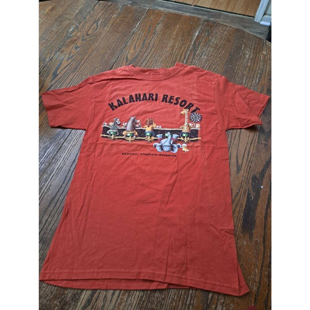 New 2005 DuckCo Kalahari Resort Funny Jungle Animals TShirt Unisex M Novelty Tee
